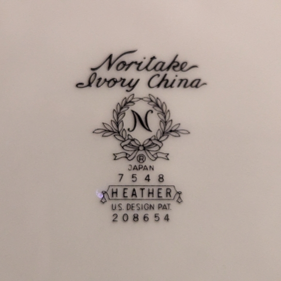 Set of 4 Heather by Noritake Bread and Butter Plates - Picture 3 of 4